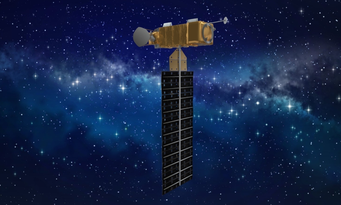 NASA Aqua Satellite 3d model