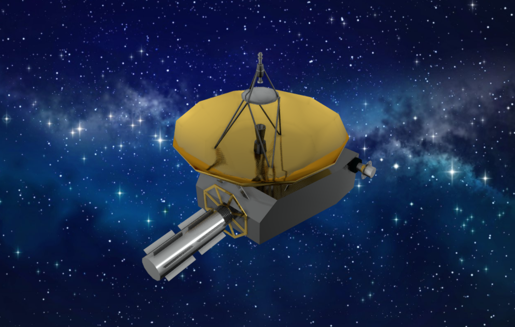 NASA New Horizons Space Probe 3d model