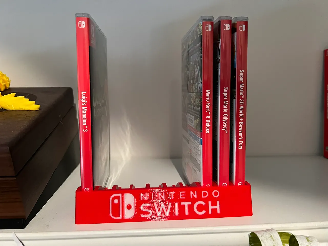 Nintendo Switch Game Stand 10 Slot 3d model