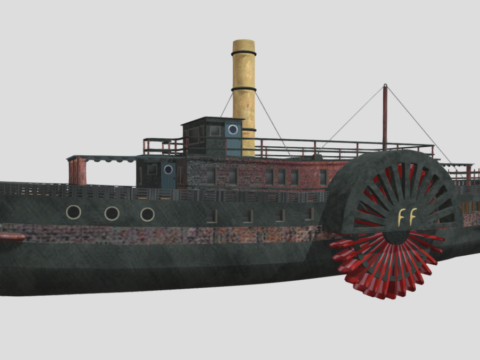 Ship FF 3d model