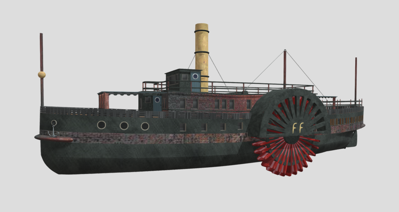 Ship FF 3d model