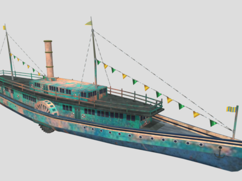 Ship GG 3d model