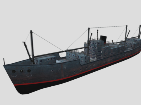 Ship HH 3d model