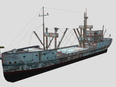 Ship JJ 3d model