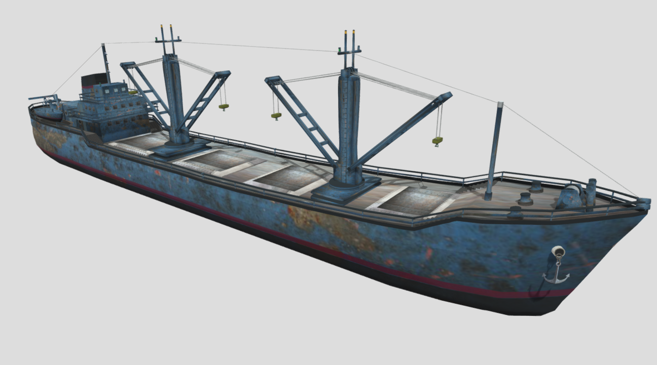 Ship KK 3d model