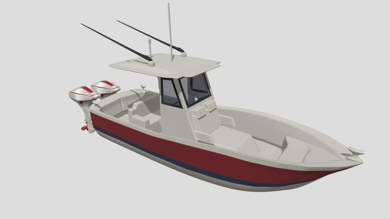 Boat CC 3d model
