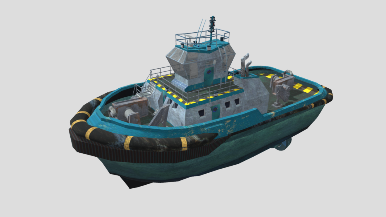 Boat FF 3d model