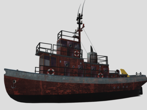 Boat GG 3d model