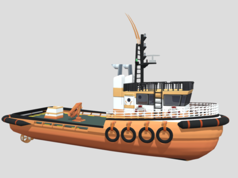 Boat LL 3d model