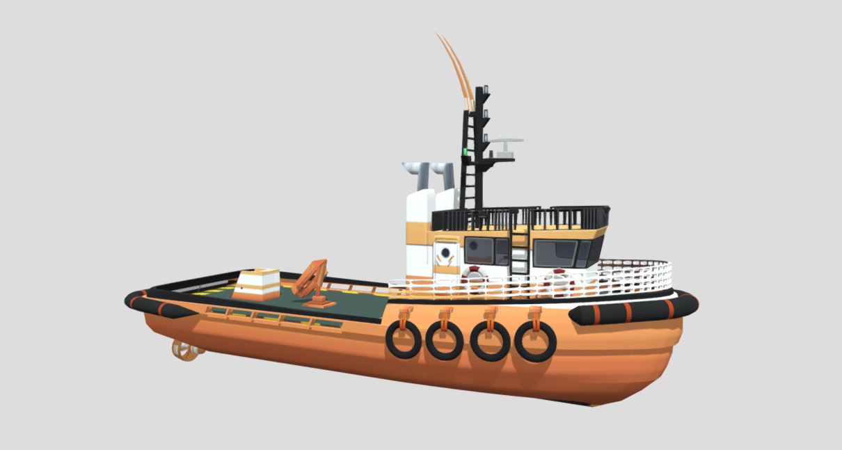 Boat LL 3d model