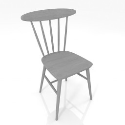 Danish Chair 3d model