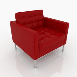 Florence Knoll Lounge Chair 3d model