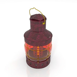 Lantern Retro 3d model