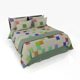 Maverick Linens 01 Bed Clotch 3d model