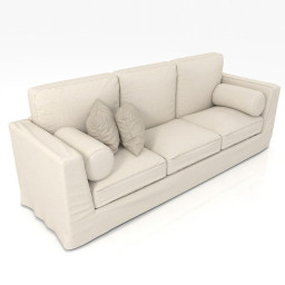 Maxalto Lutetia Luxury Italian Sofa 3d model