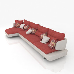 NATUZZI Opus Sofa 3d model