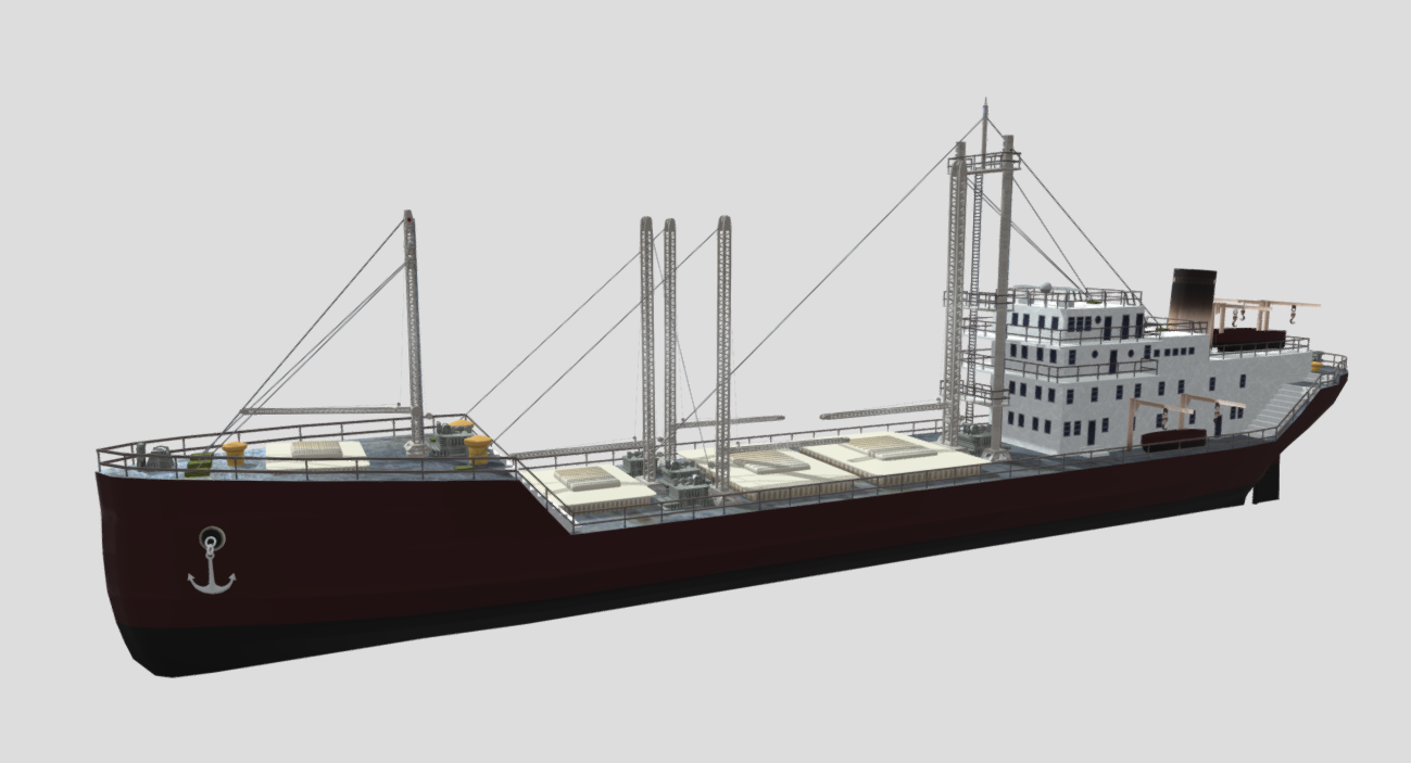 Ship NN 3d model