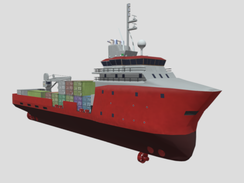 Ship PP 3d model