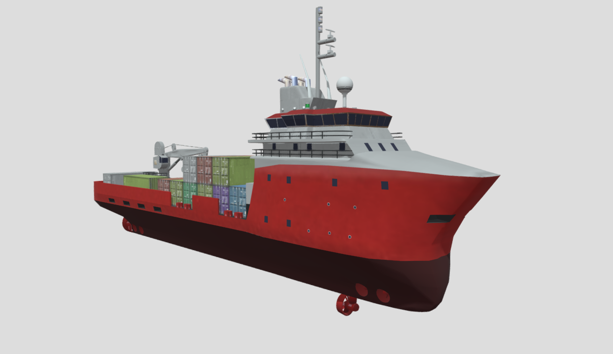 Ship PP 3d model