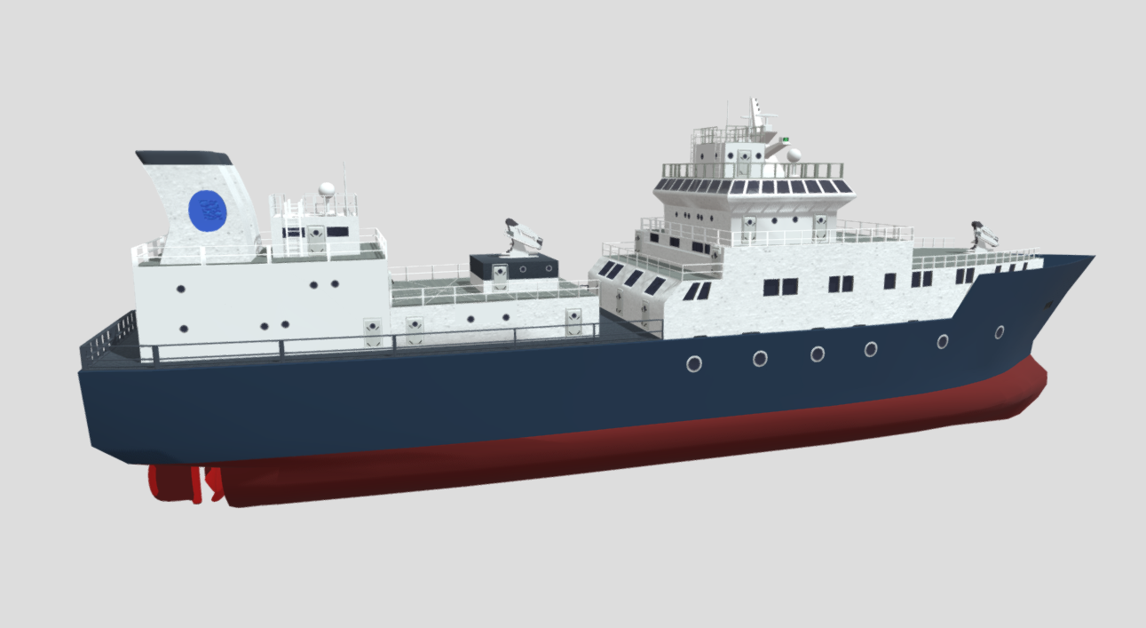 Ship UU 3d model