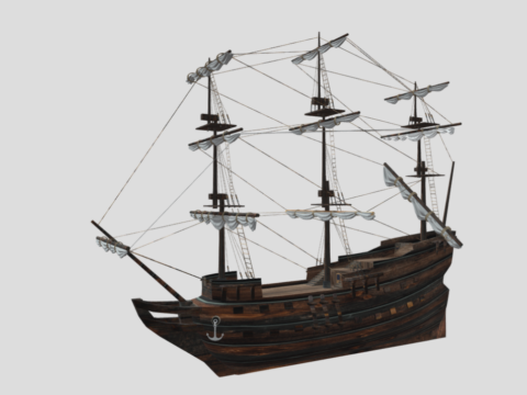 Ship VV 3d model
