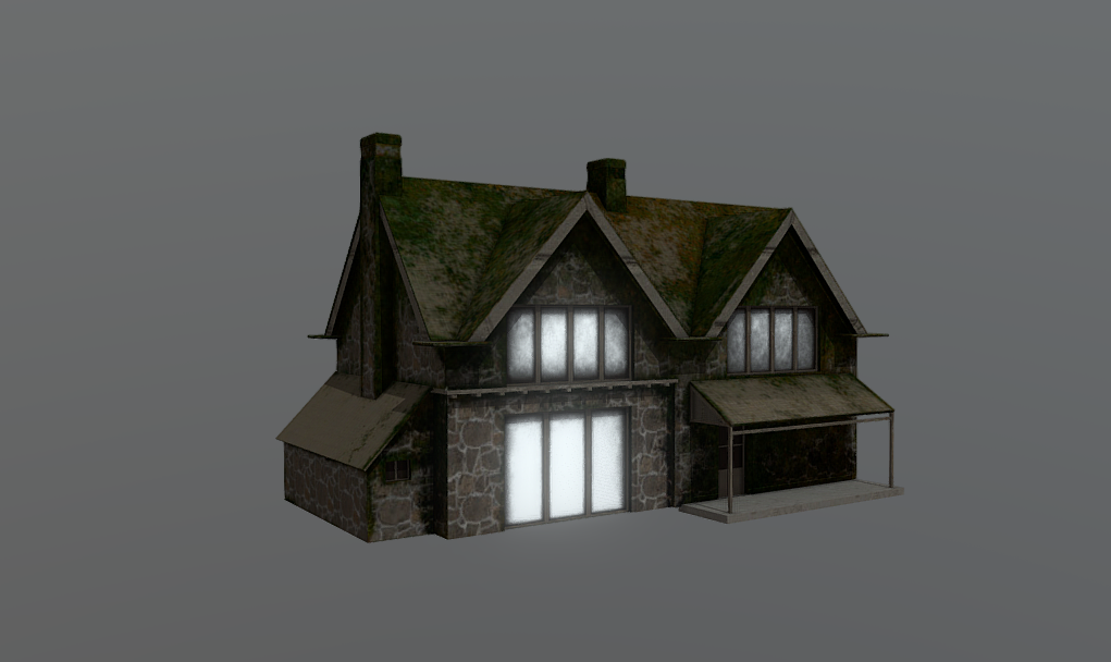 village house 3d model