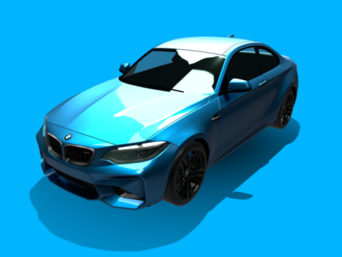 BMW M2 3d model