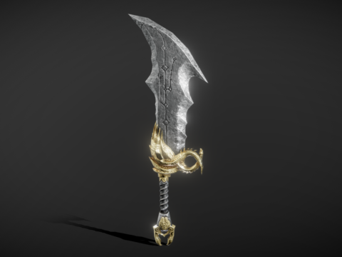Blades of Chaos, (God of War Ragnarok) 3d model