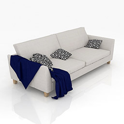 GEDONI Sofa White 3d model
