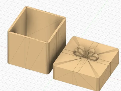 Present for Christmas 3d model
