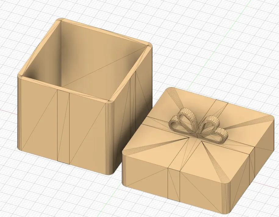 Present for Christmas 3d model