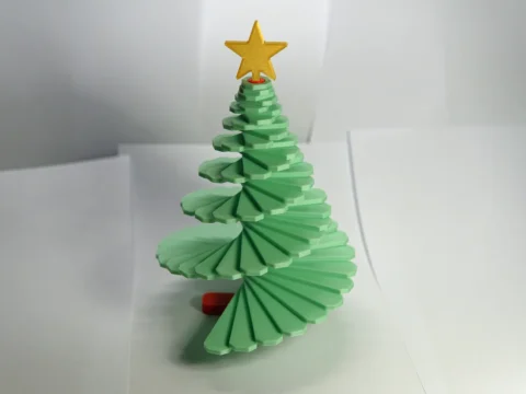 Sapin de Noël modulable 3d model
