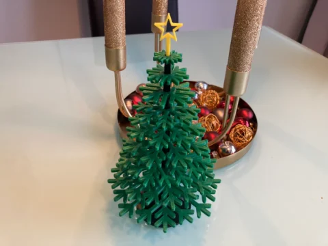 Simple Stackable Christmas Tree 3d model