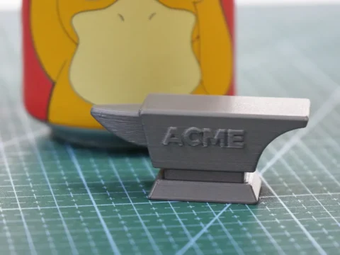 Tabletop Miniatures - ACME Anvil 3d model