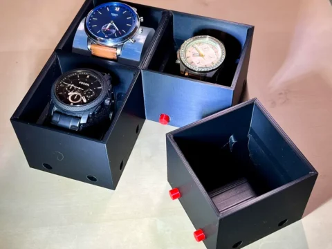 Watch Box - customizable 3d model