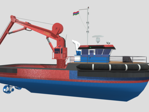 Work Ship II 3d model
