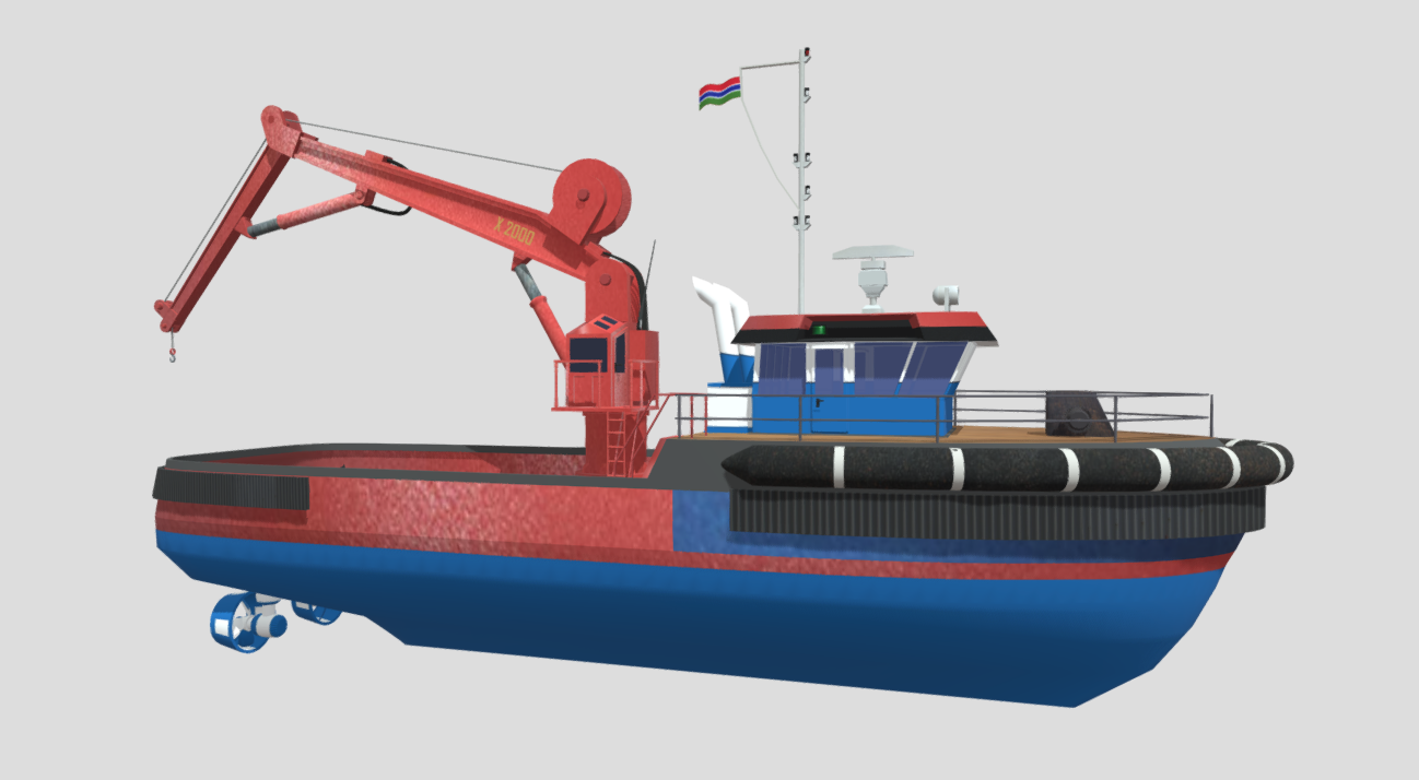 Work Ship II 3d model