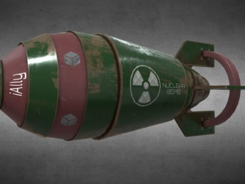 iAlly Nuclear Bomb 3d model