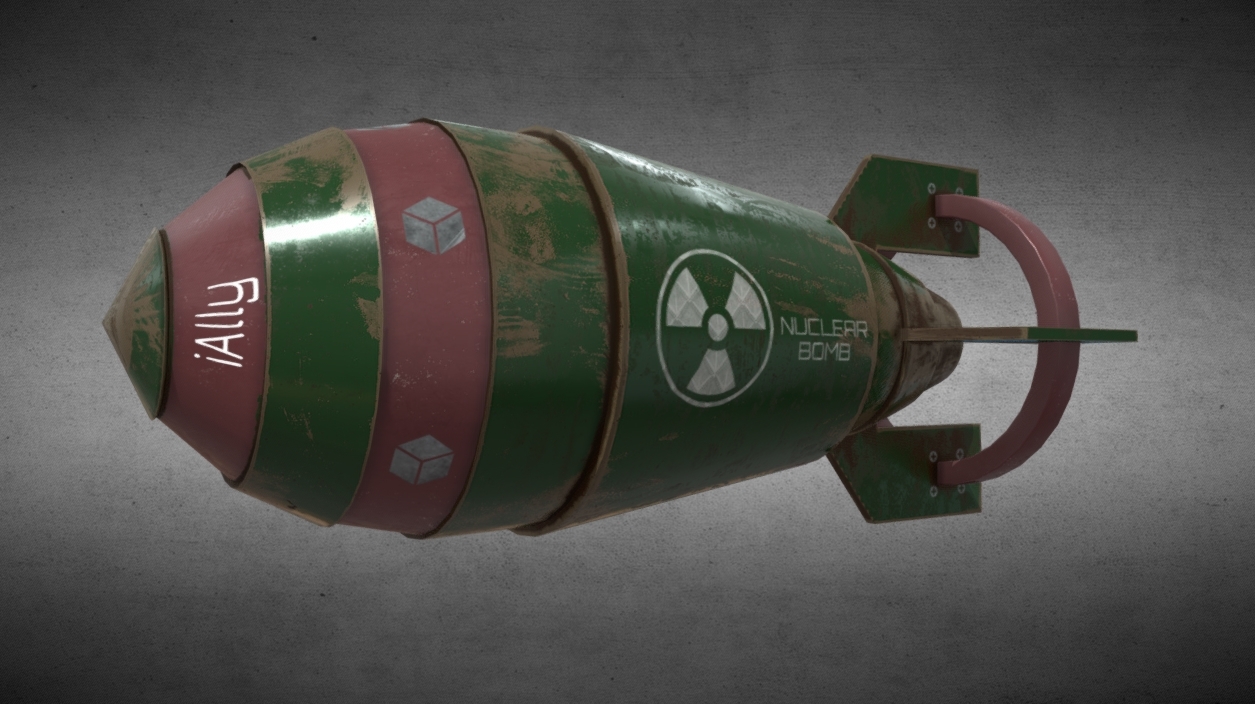 iAlly Nuclear Bomb 3d model