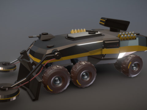Armored Transport 3d model