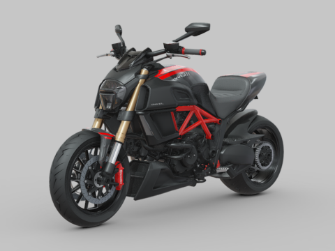 Ducati Diavel 3d model