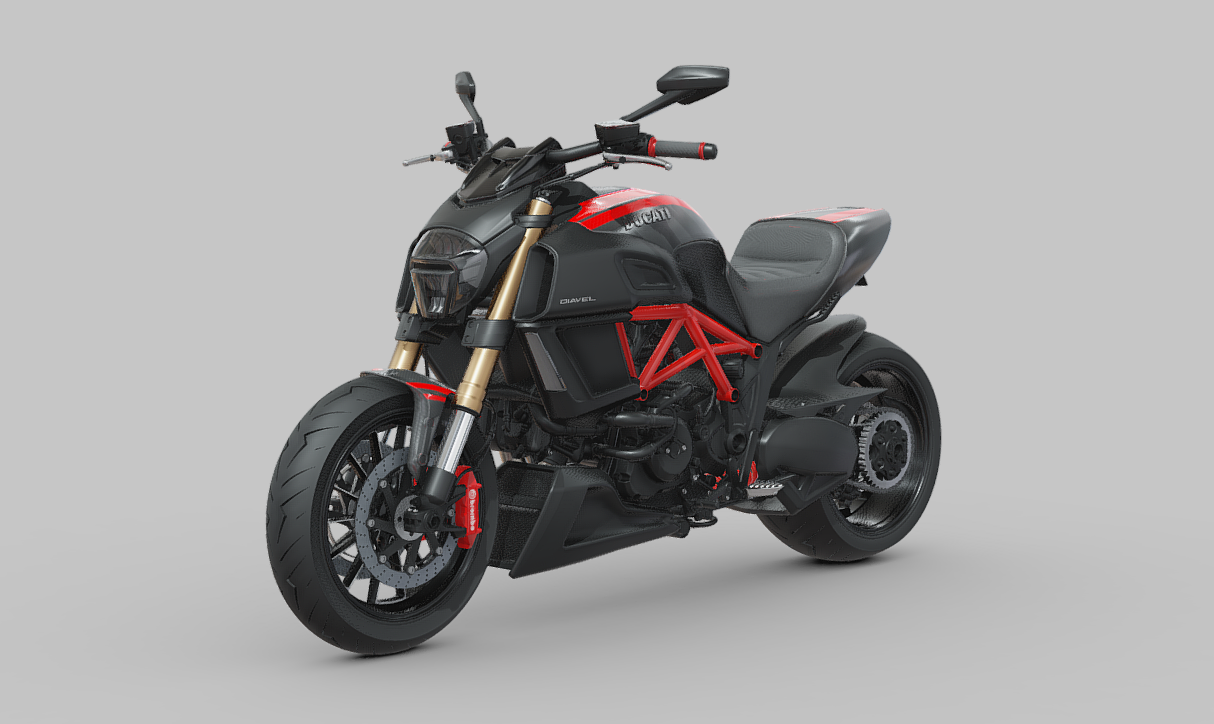 Ducati Diavel 3d model