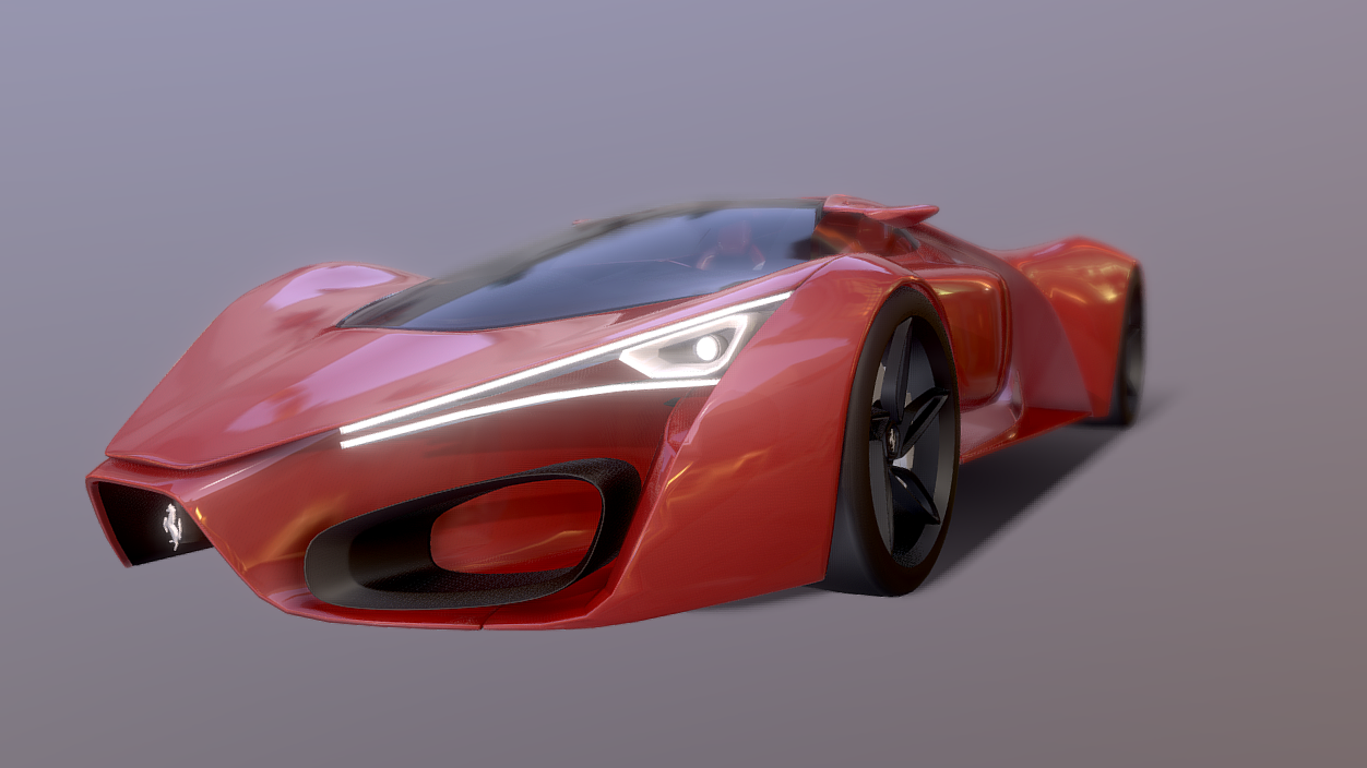 Ferrari F80 Concept 3d model