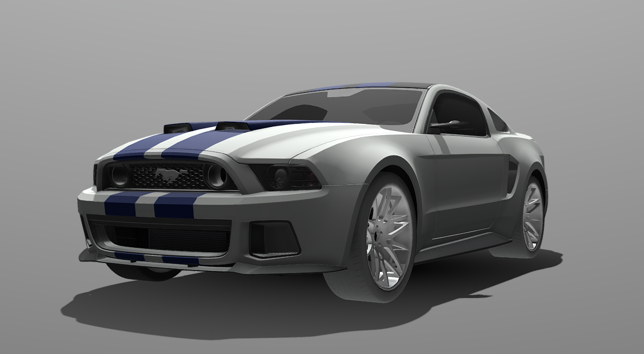 Ford Mustang GT 3d model