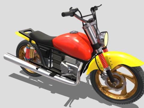 MOTORCYCLE 3d model