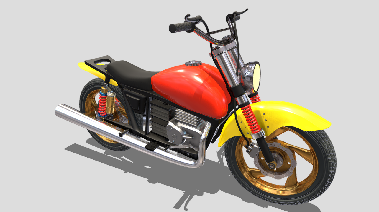 MOTORCYCLE 3d model