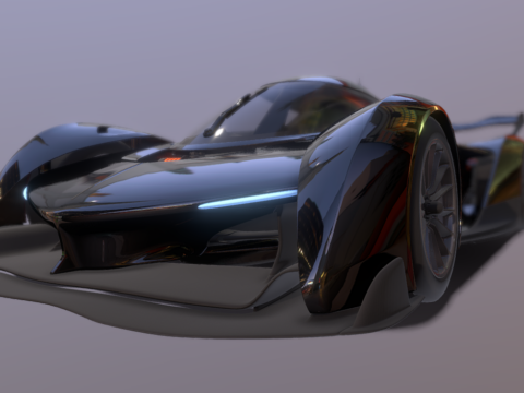 McLaren Solus GT 3d model