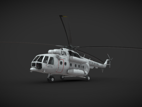 Mi-8MTV 3d model