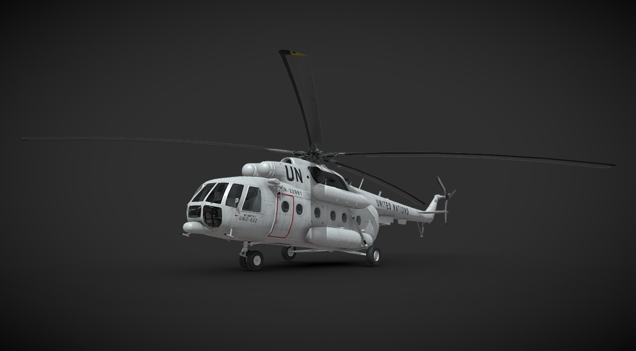 Mi-8MTV 3d model