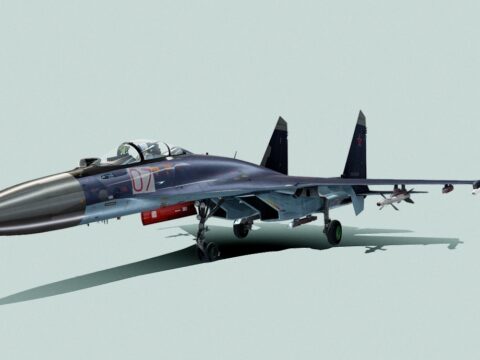 Su-27 3d model